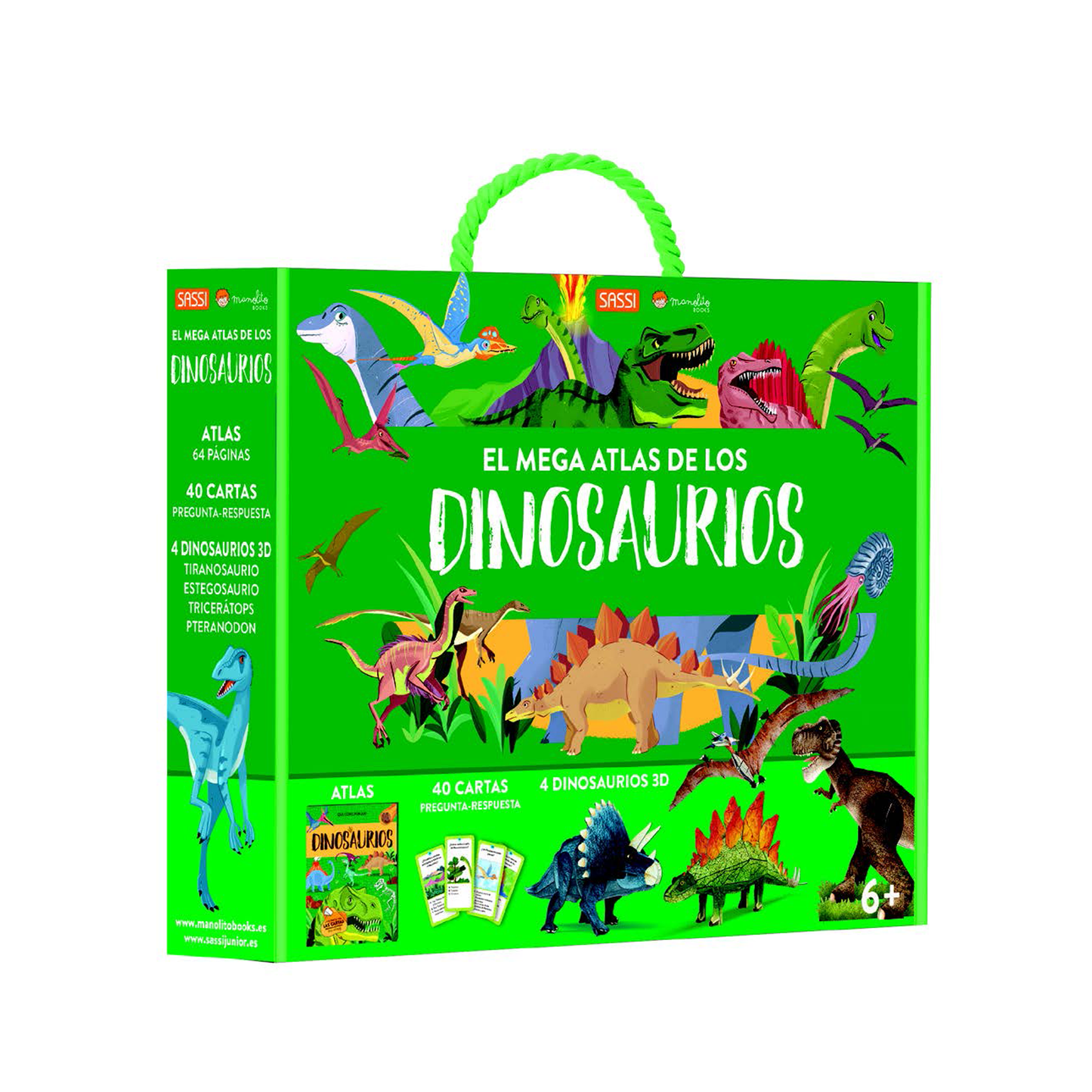 El mega atlas de los dinosaurios