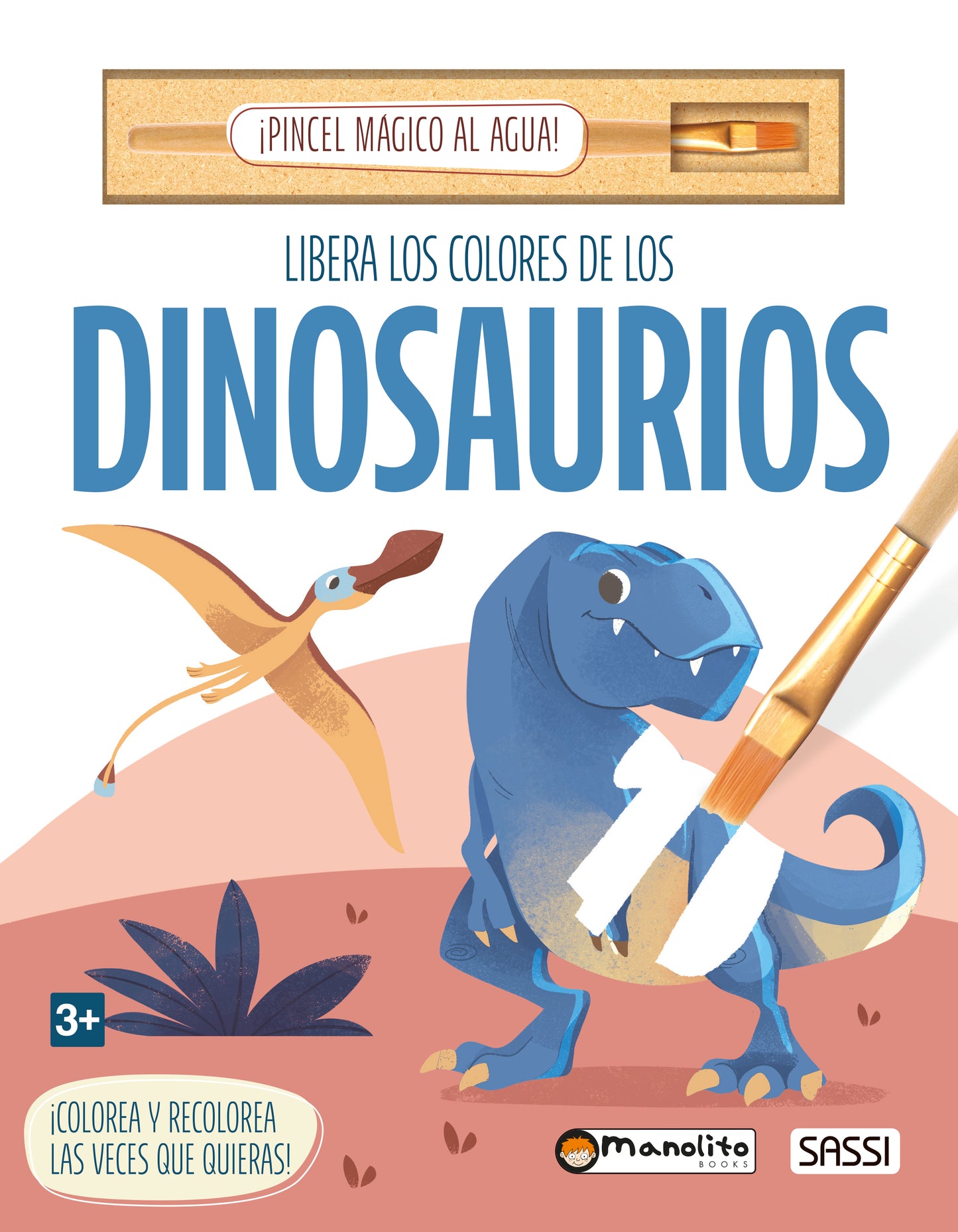 Libera los colores de los dinosaurios