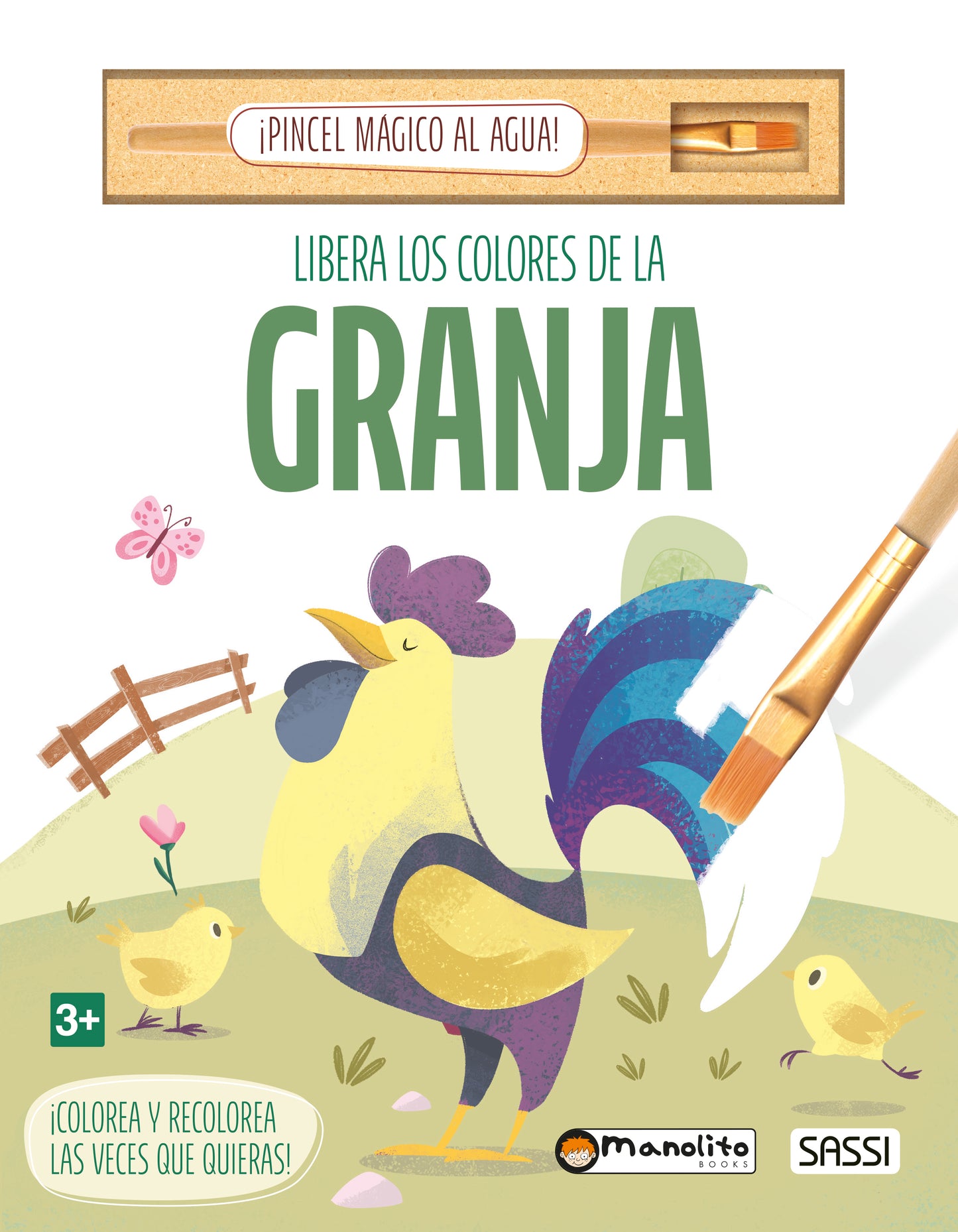 Libera los colores de la granja