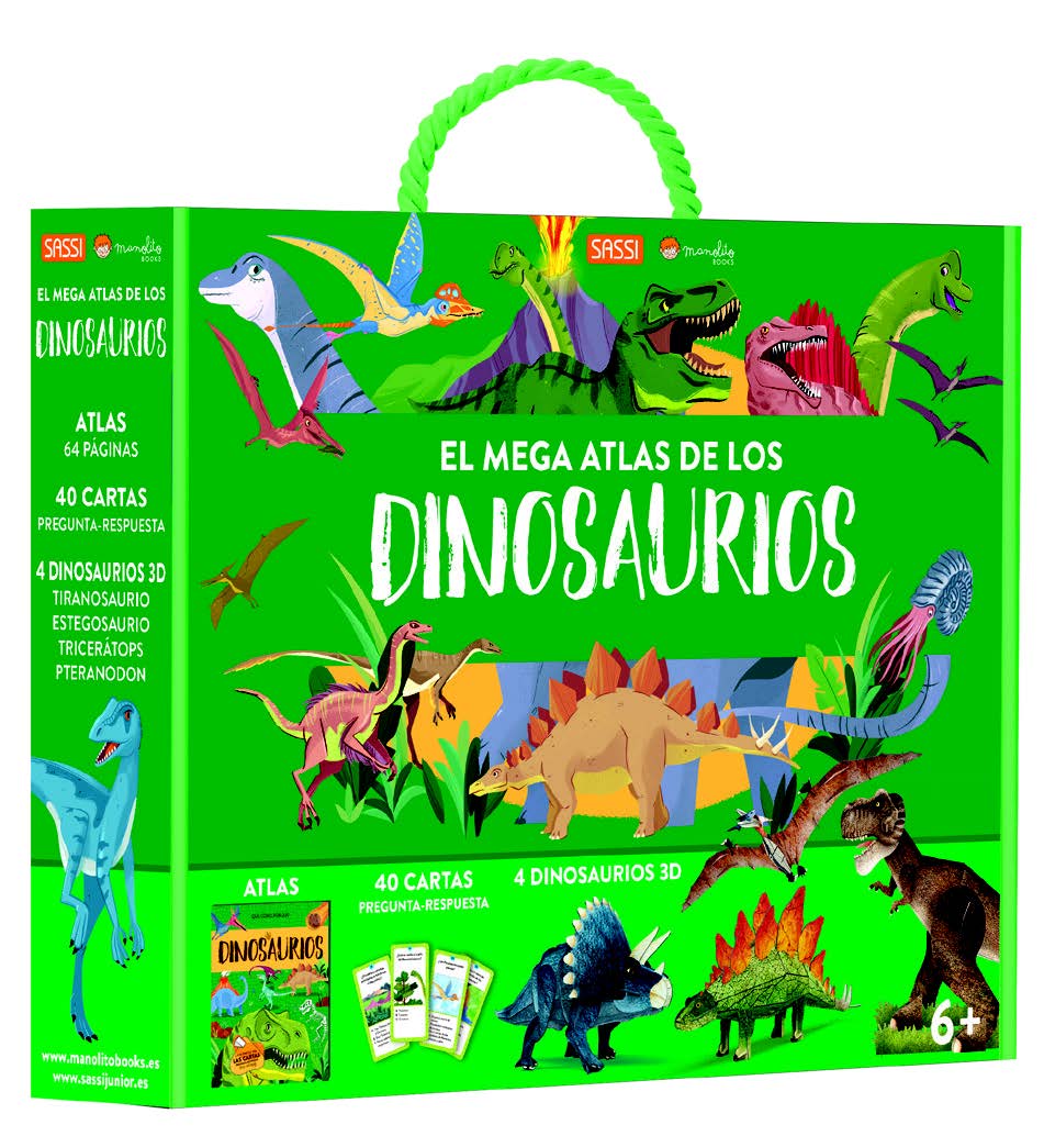 El mega atlas de los dinosaurios
