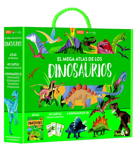 El mega atlas de los dinosaurios