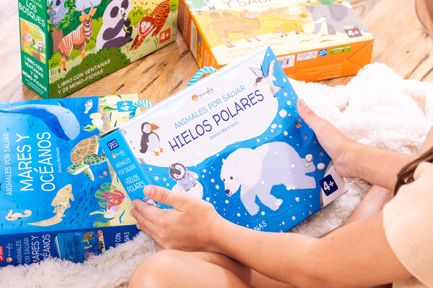 Animales por salvar hielos polares