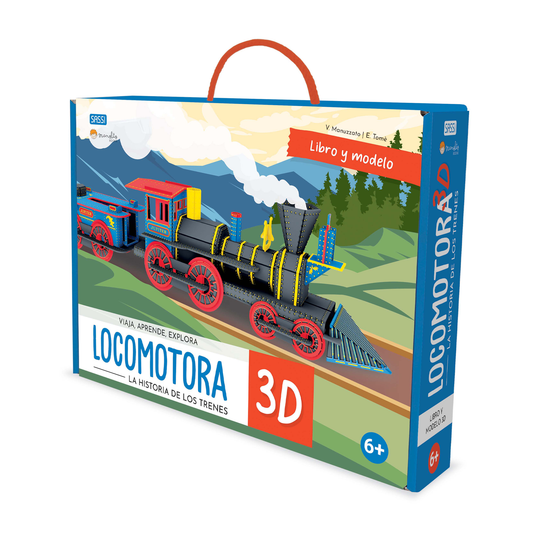 Construye una locomotora 3d