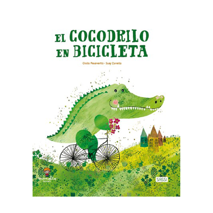 El cocodrilo en bicicleta