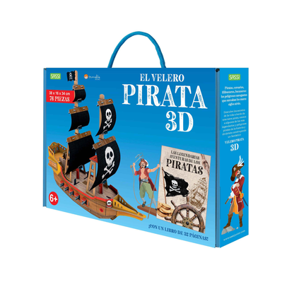 El velero pirata 3d