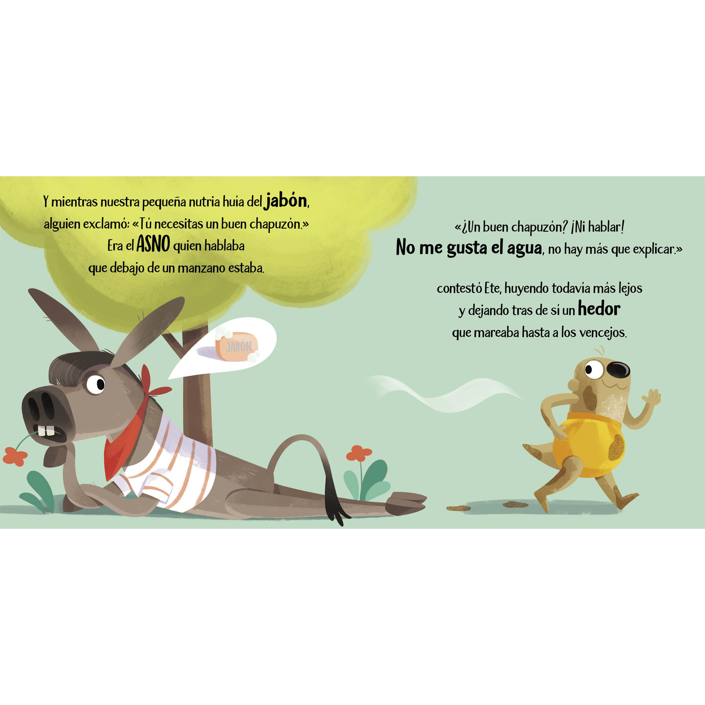 La nutria ete hace un poco el marranete