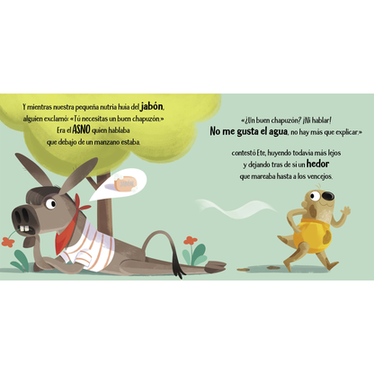 La nutria ete hace un poco el marranete