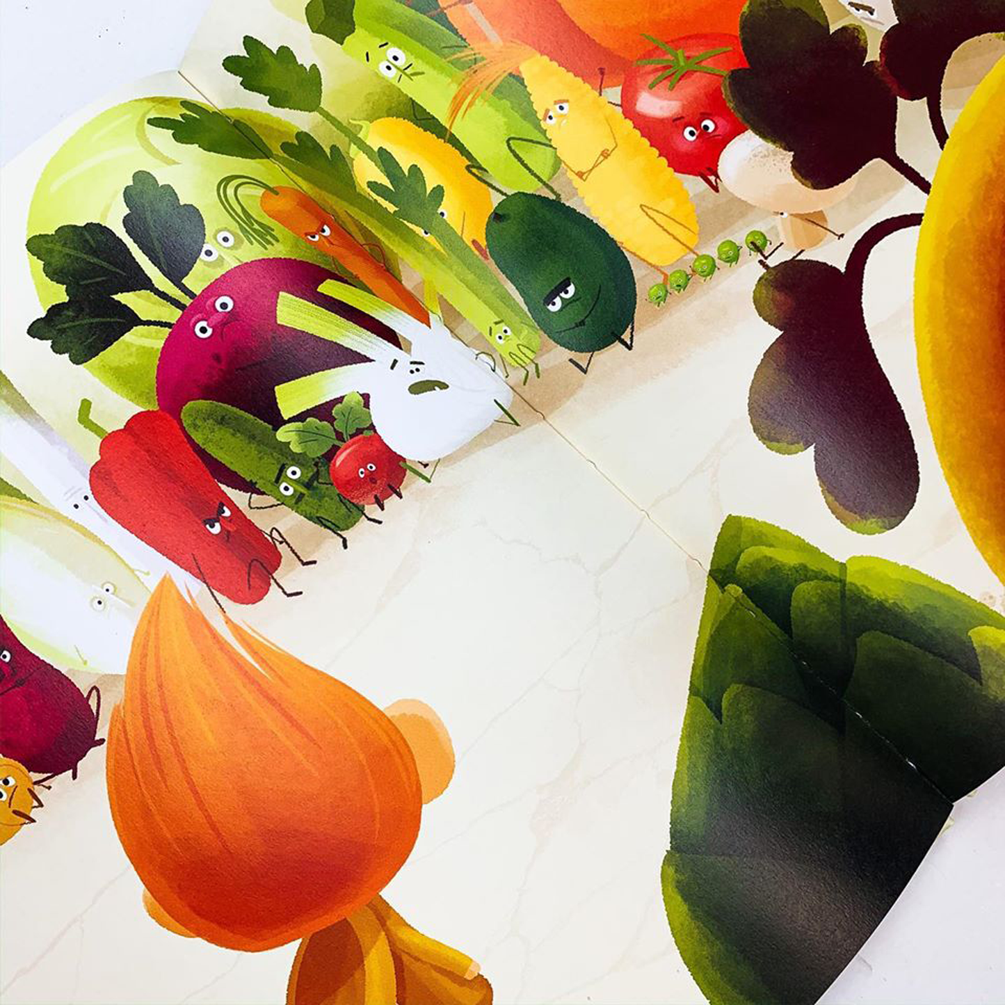 Verduras furiosas