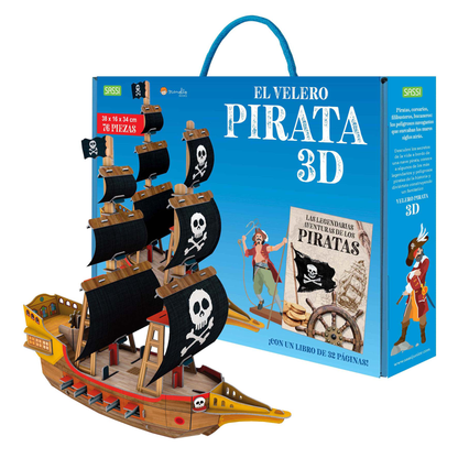 El velero pirata 3d