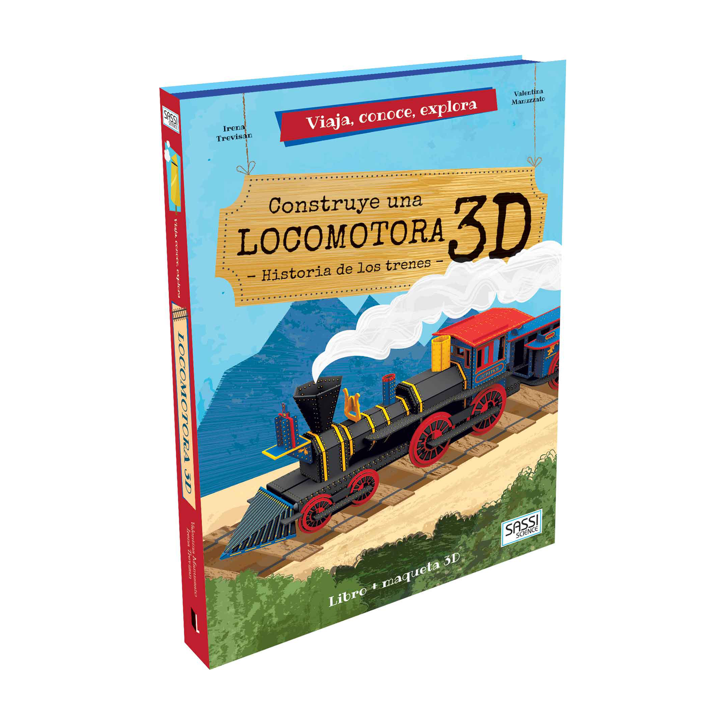 Construye una locomotora 3d