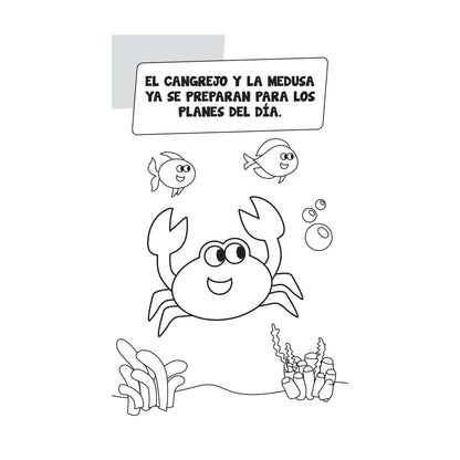 Mini en el mar