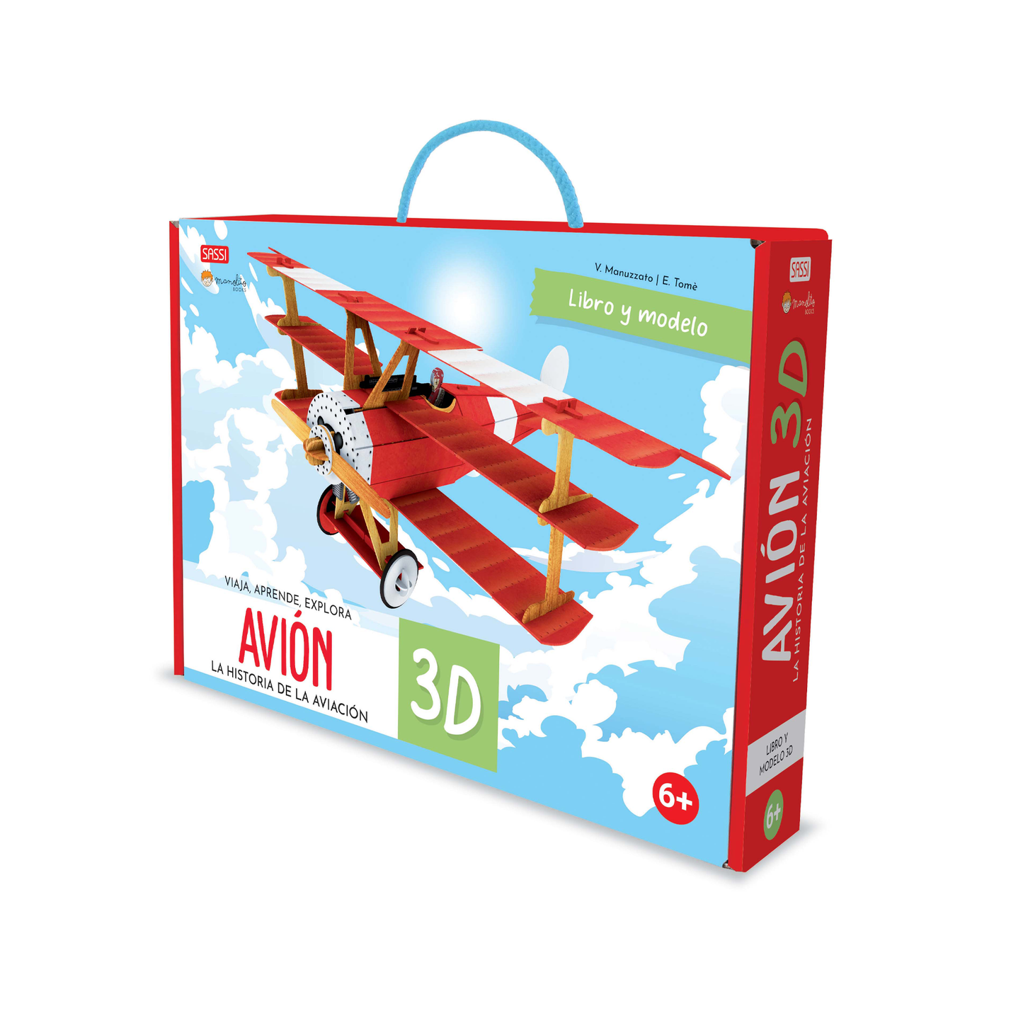 Construye el avion 3d
