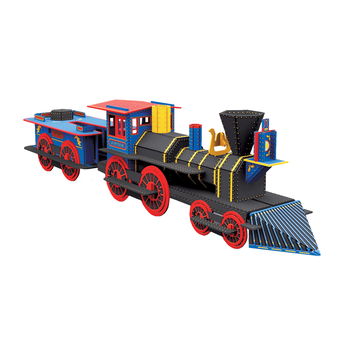 Construye una locomotora 3d