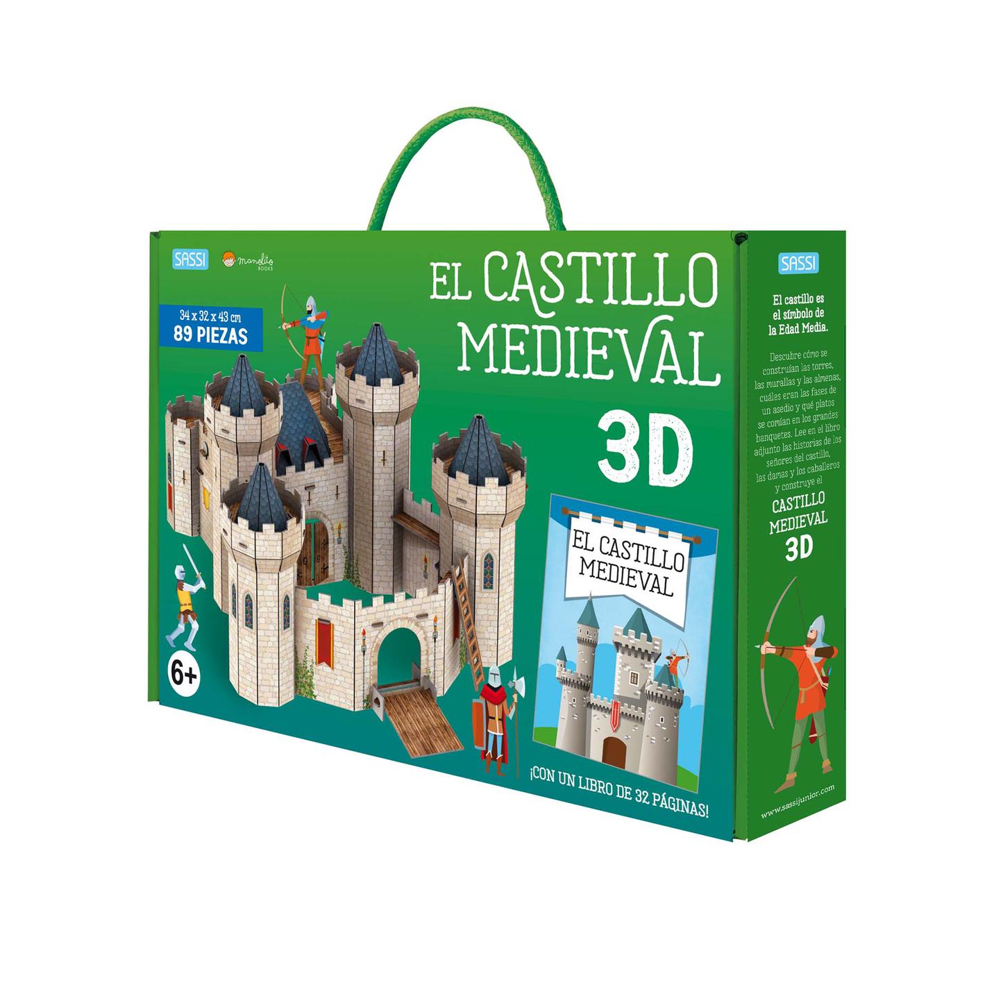El castillo medieval 3d