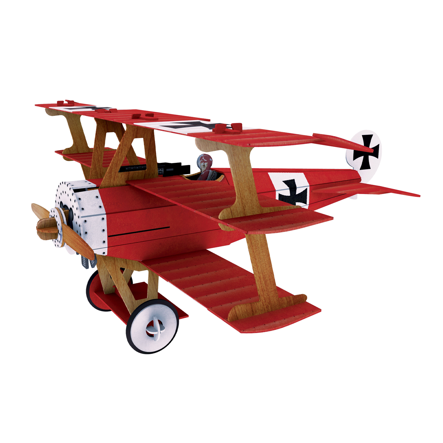 Construye el avion 3d