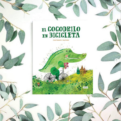 El cocodrilo en bicicleta