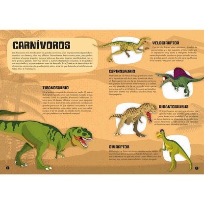 El mundo de los dinosaurios
