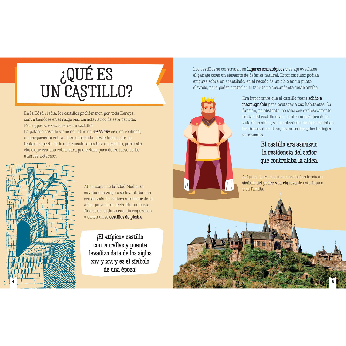 El castillo medieval 3d