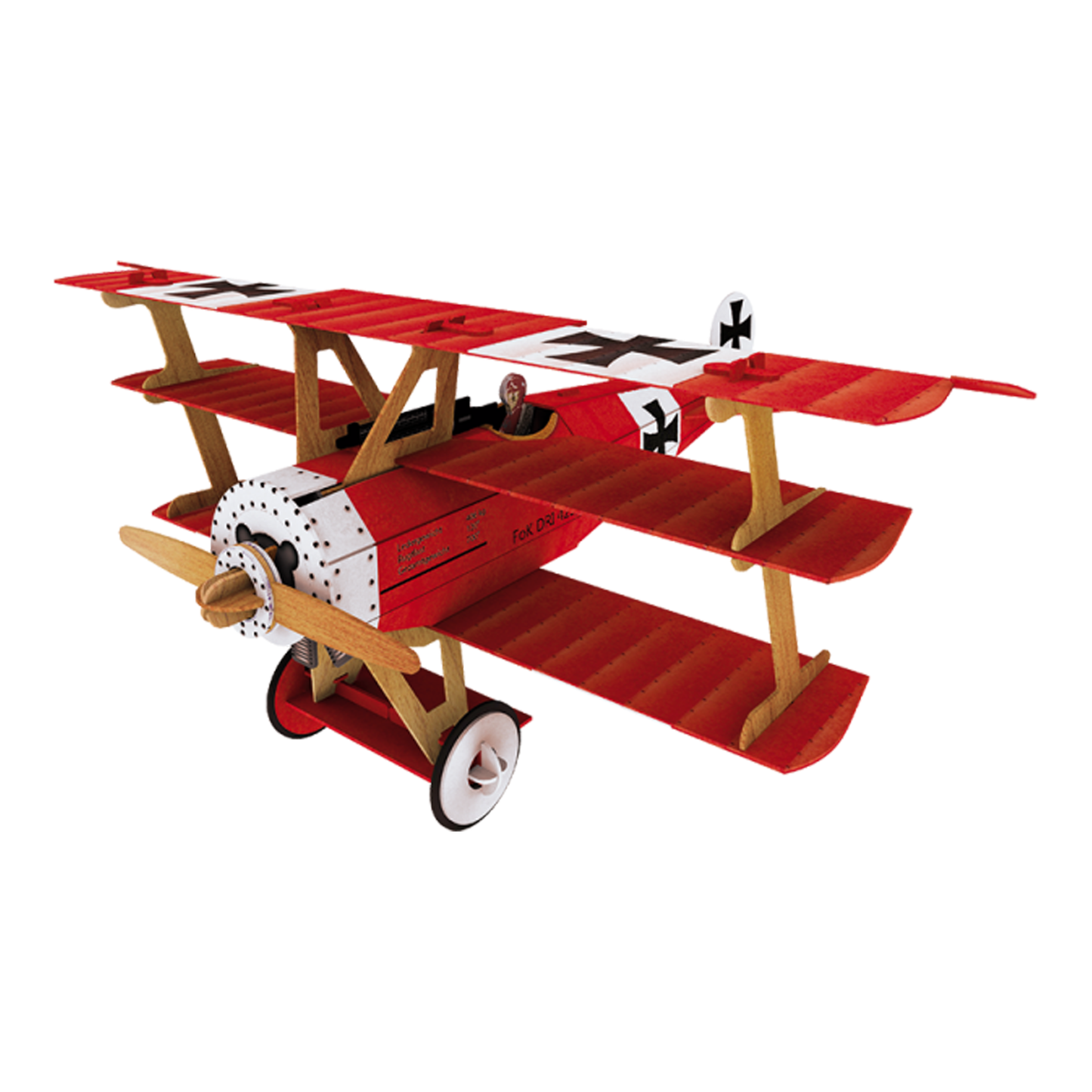 Construye el avion 3d