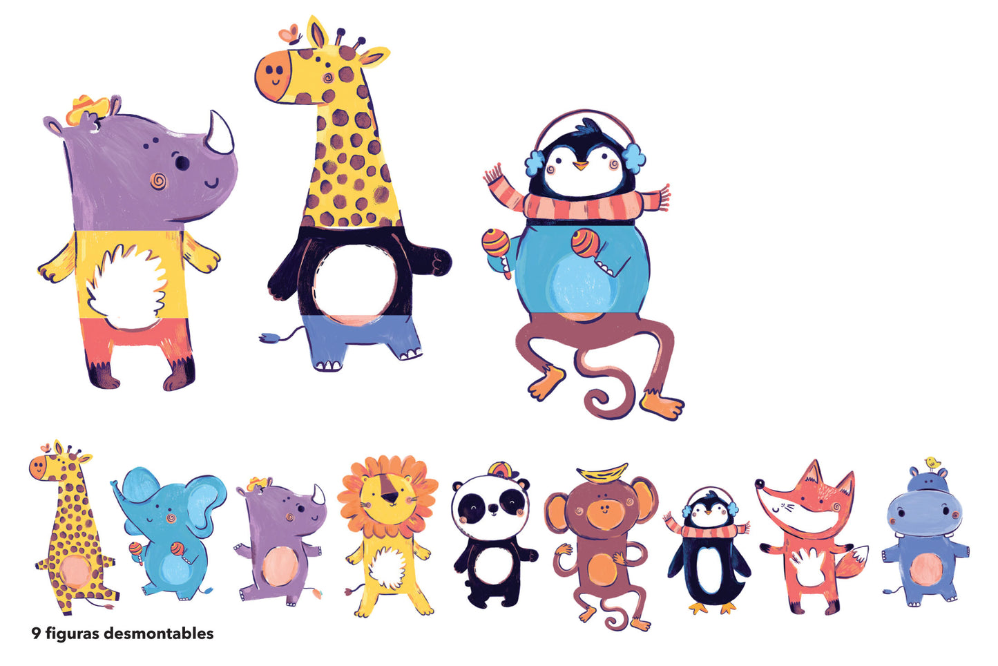 Tutti frutti de animles