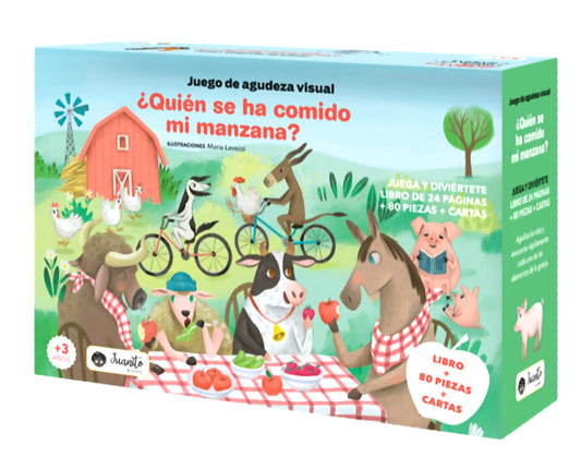 ¿Quién se ha comido mi manzana?