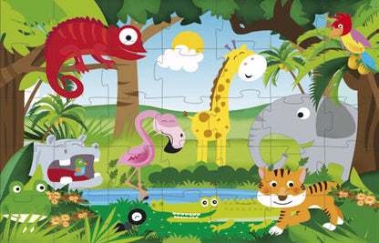Los animales de la selva