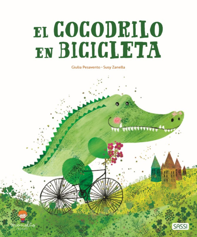 El cocodrilo en bicicleta