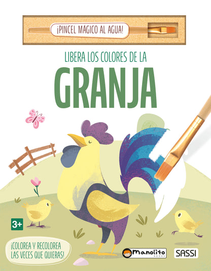 Libera los colores de la granja