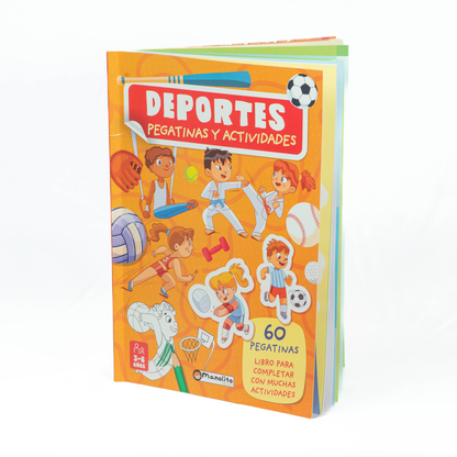 Deportes pegatinas y actividades