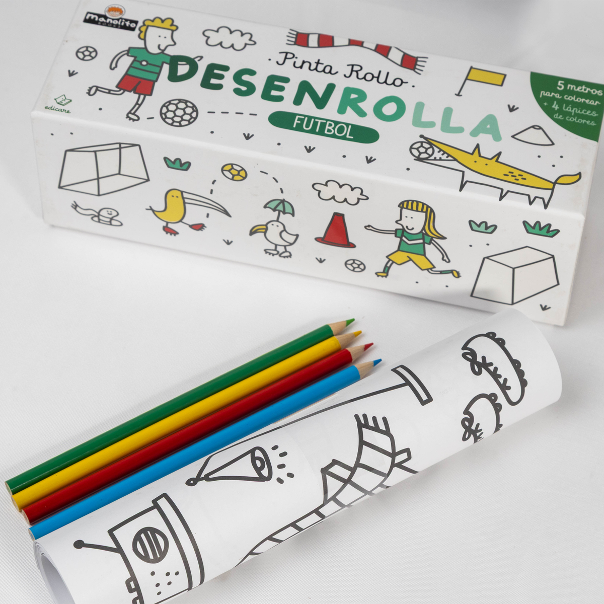 Pinta rollos - Futbol