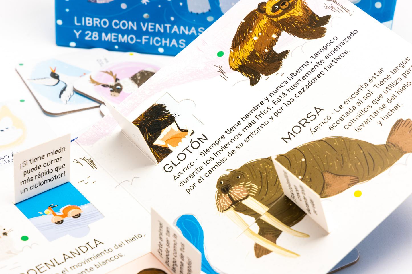 Animales por salvar hielos polares