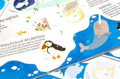 Animales por salvar hielos polares