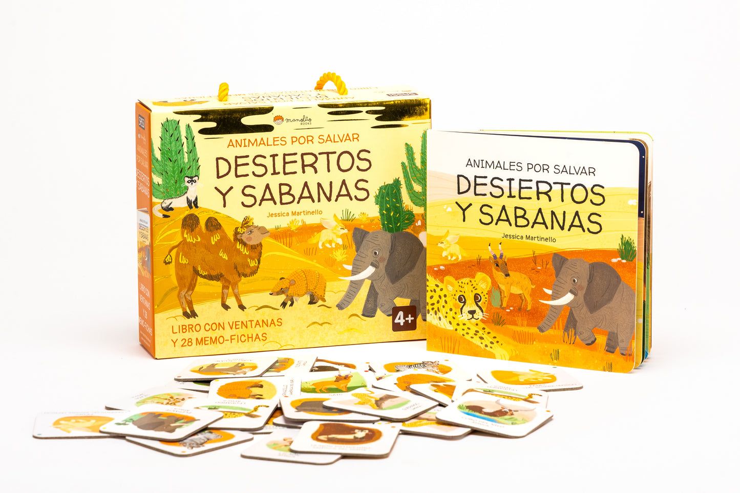 Animales por salvar desiertos y sabana