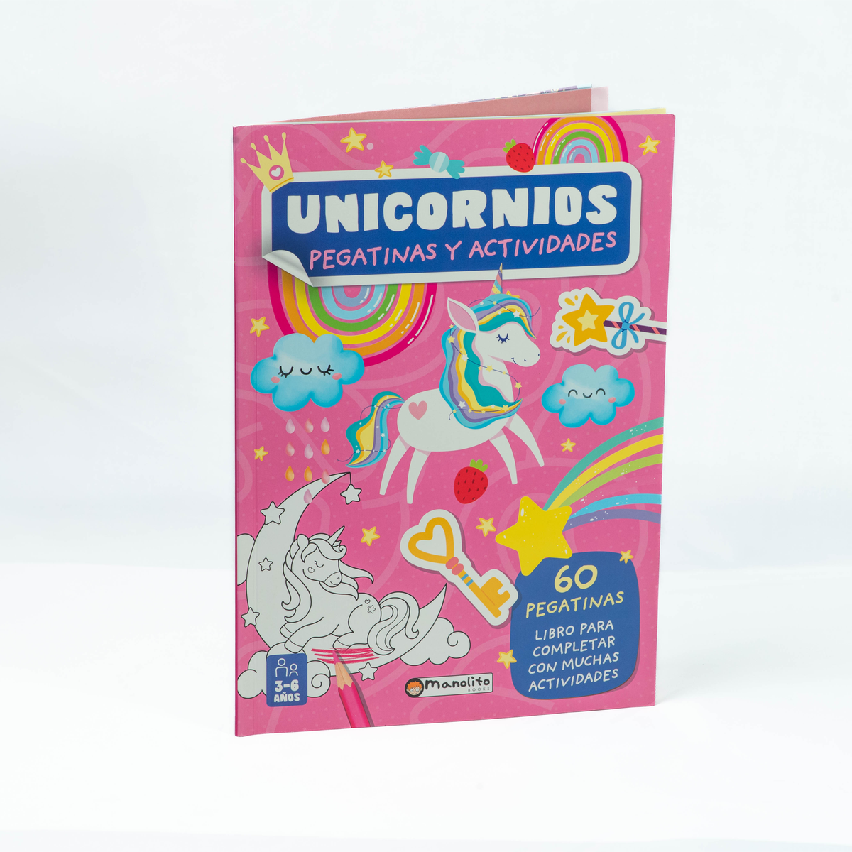 Unicornios pegatinas y actividades