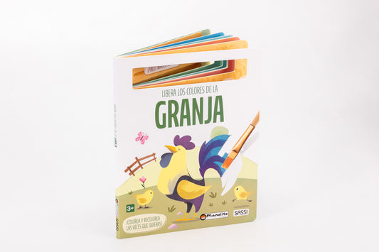 Libera los colores de la granja