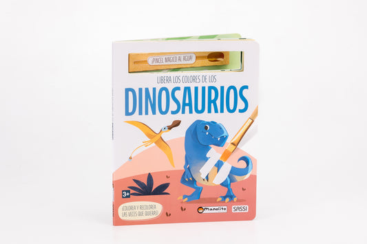 Libera los colores de los dinosaurios