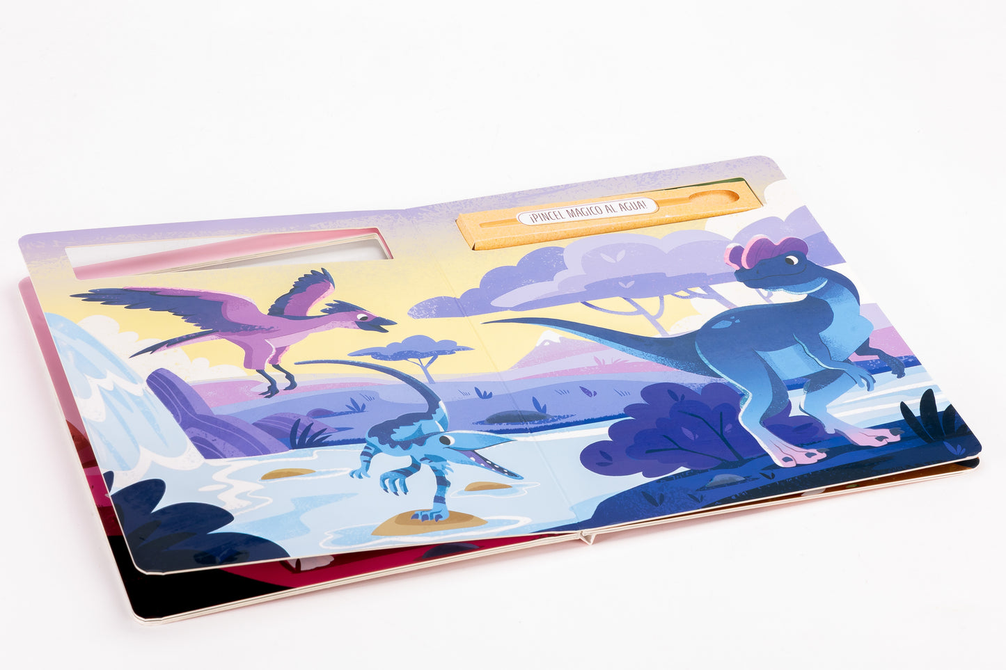 Libera los colores de los dinosaurios
