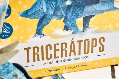 Triceratops la era de los dinosaurios